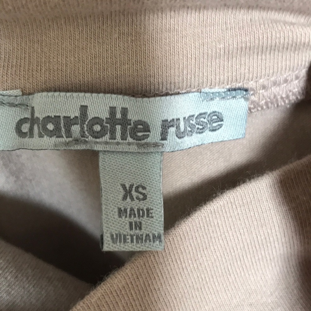 Charlotte Russe beige skirt size XS - Picture 3 of 3